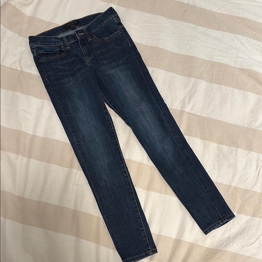 Banana Republic Blue Skinny Jeans Classic Denim